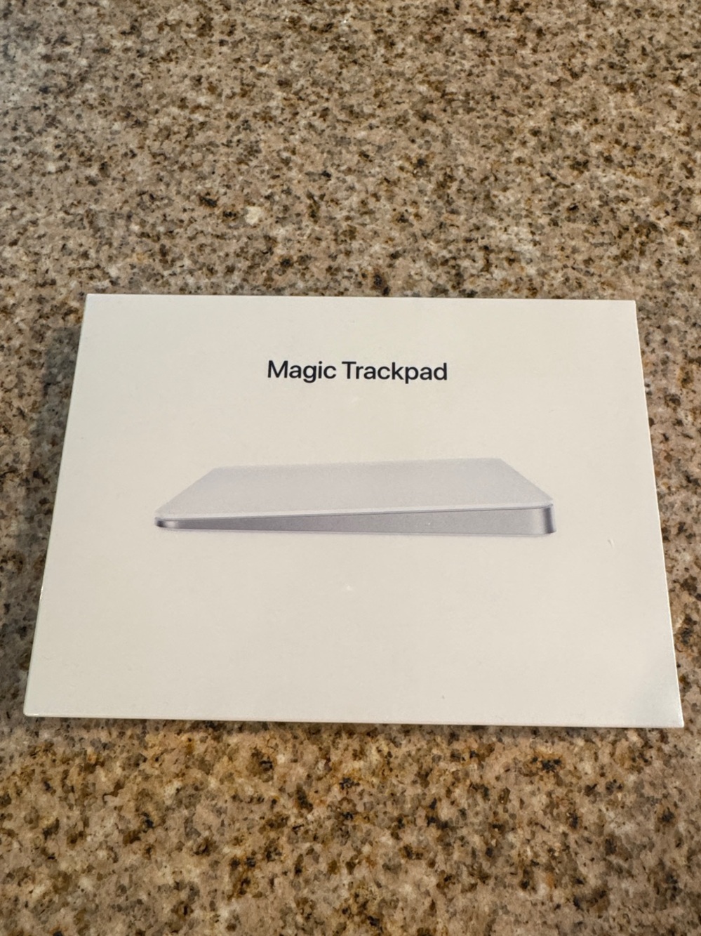 Apple Magic Trackpad - Silver and White